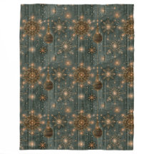 Art Deco vergoldeter Weihnachtsnacht-Glanz