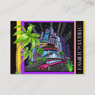 Art Déco Ville / Casino / Carte de visite de Limo