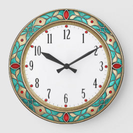 Art Deco Wanduhr