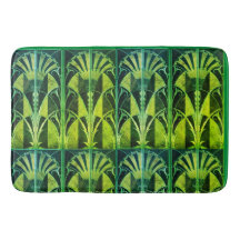 ART DECO WOOD INLAY FANS