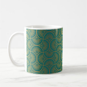 Art Decor Muster. Vintage Tapete. Japanisch oder Kaffeetasse