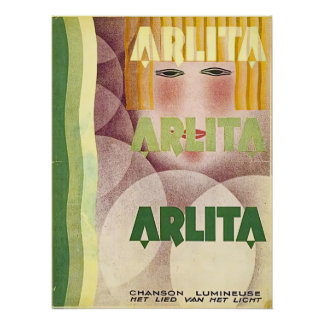 Art Deko Design von Arlita von Rene Magaritte