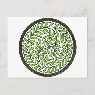 Art Deko Designs Postkarte