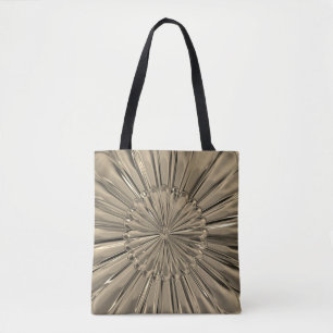 Art Deko Gold Blume Fan Muschel Tasche