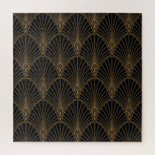 Art Deko: klassisches geometrisches Muster.