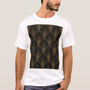Art Deko: klassisches geometrisches Muster. T-Shirt
