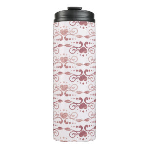 Art Deko Muster. Vintage Tapete. Japanisch oder c Thermosbecher