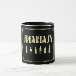 Art Deko rauscht 20's sagenhaftes Verbot Tasse