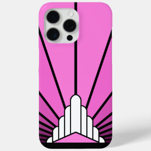 Art Deko Sonne pink Case-Mate iPhone Hülle