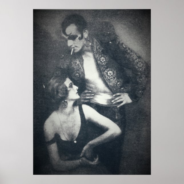 Art Deko Tänzer berber und droste (Vorne)