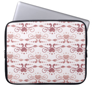 Art Deko, Vintage elegante Tapete. Laptopschutzhülle