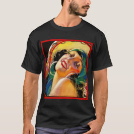 Art Deko zeichn eines Flappers T-Shirt