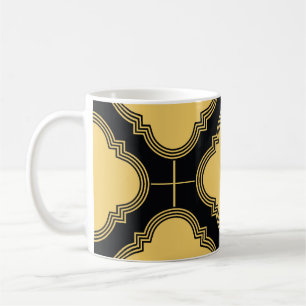 Art Deko: Ziernahtlose Eleganz. Kaffeetasse
