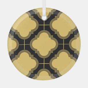 Art Deko: Ziernahtlose Eleganz. Ornament Aus Glas