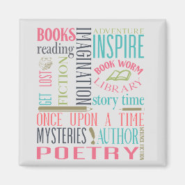 Art der Bibliothek Magnet