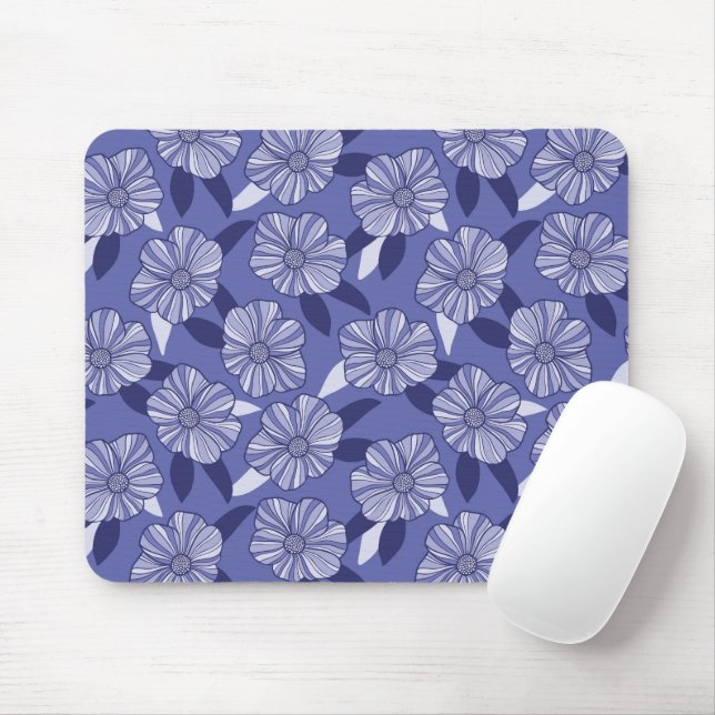 Art der Blumenlinie Mousepad (Mit Mouse)