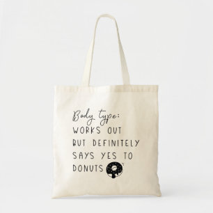 Art der Donuts Tragetasche