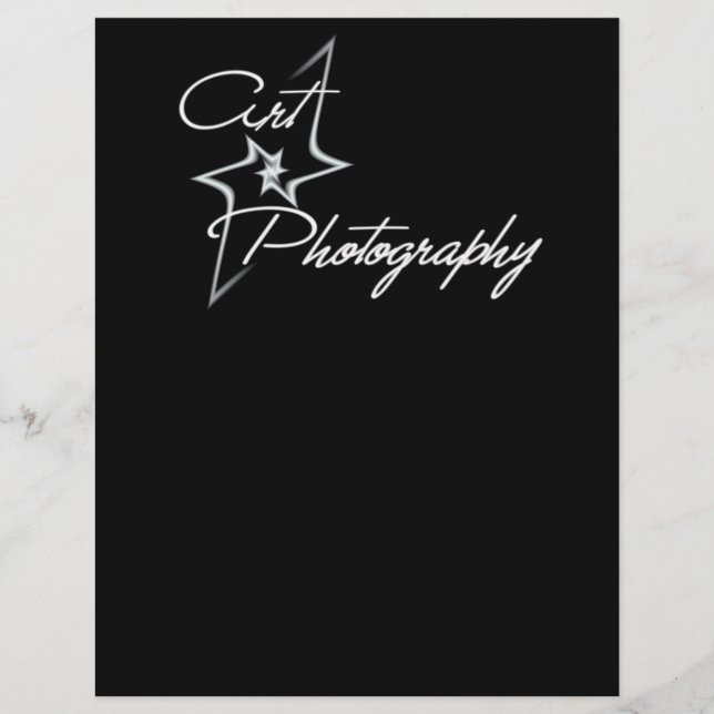Art der Fotografie Flyer (Vorne)