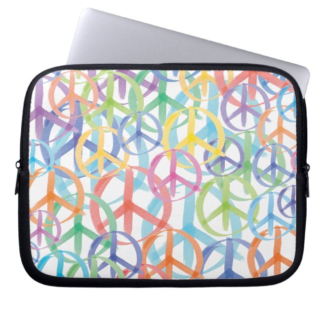 Art der Friedenssicherung Laptopschutzhülle (Vorderseite)