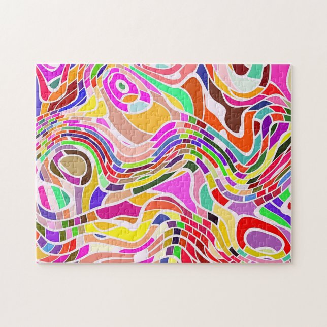 Art der Groovy 60 | Abstrakte Herausforderungen (Horizontal)