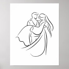 Art der Hochzeit Poster