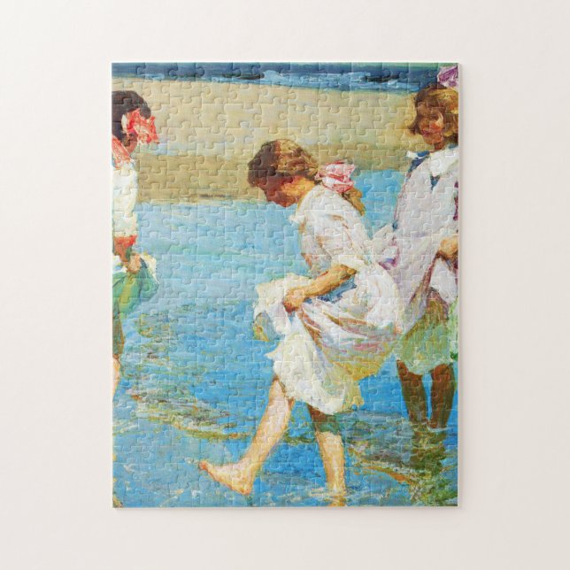 Art der Szene am Strand von Edward Henry Potthast (Vertikal)