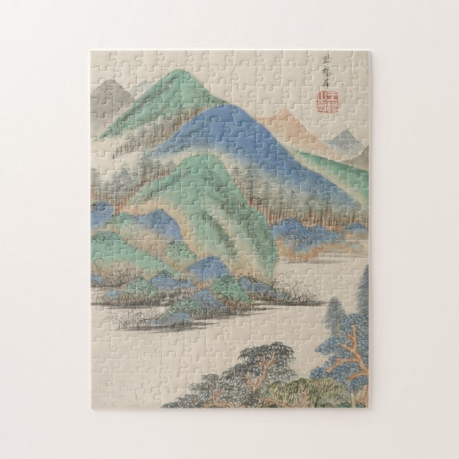 Art der verschiedenen Landschaft der alte Meister| (Vertikal)