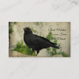 Art des Blackbird Visitenkarte
