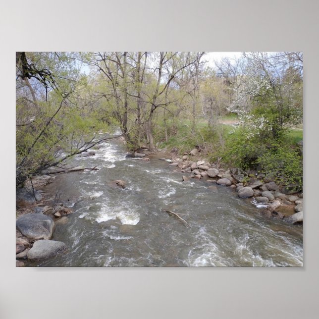 Art des Boulder Colorado Poster (Vorne)