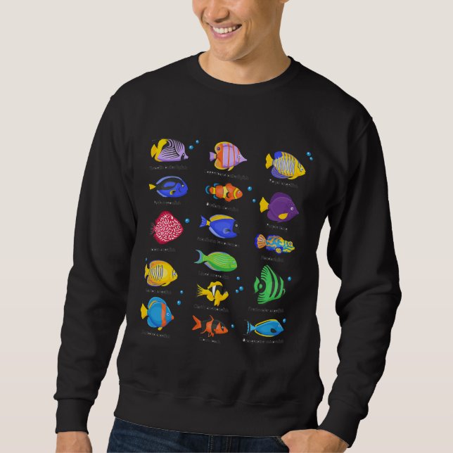 Art des Fischmeers Sweatshirt (Vorderseite)