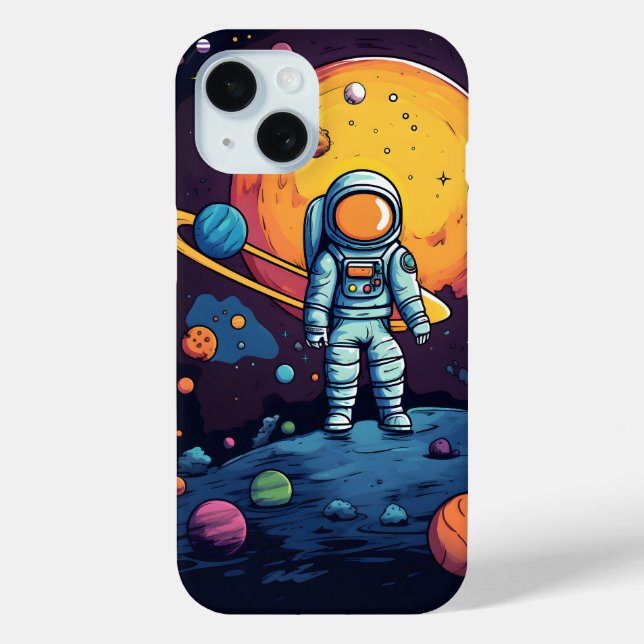Art des Space Explorer Case-Mate iPhone Hülle (Rückseite)