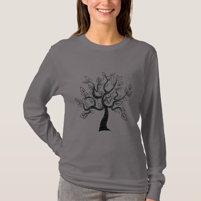 Art Design Tree T - Shirt (Vorderseite)