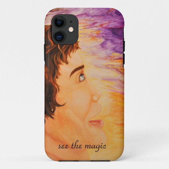 Art Designer-Handy-Abdeckung In Ehrfurcht Case-Mate iPhone Hülle (Rückseite)
