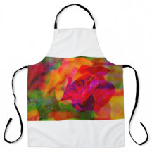 art du bug sur tablier de rose