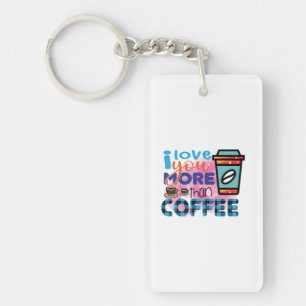 Art du café Je t'aime plus que le café