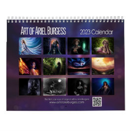 Art du calendrier Ariel Burgess 2023