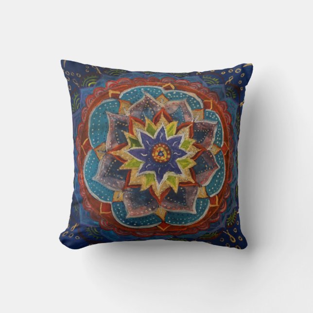 Art du mandala Coussin (Recto)