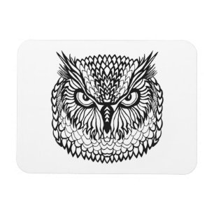 Art-Eagle-Eulen-Kopf Magnet