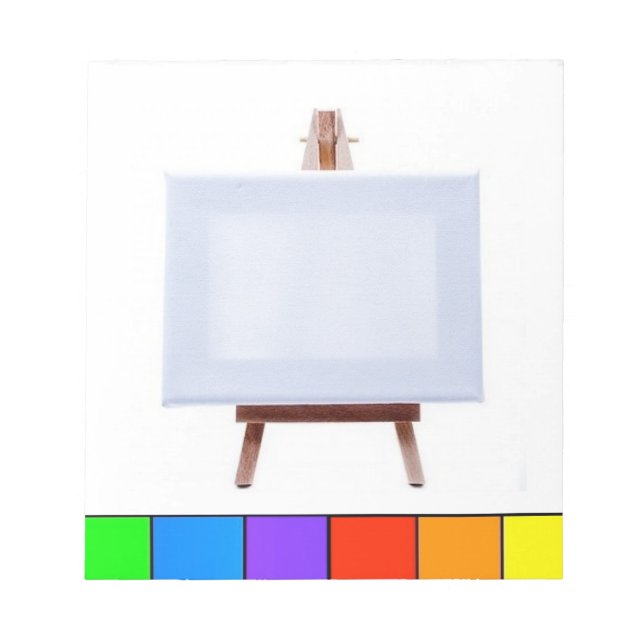 Art Easel Notizblock (Vorderseite)