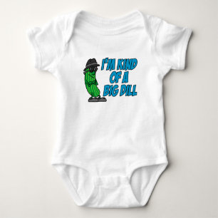 Art eines großen Dills Baby Strampler