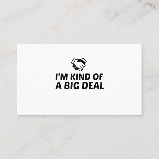 ART EINES GROSSEN GESCHÄFTS TELEFONNUMMERKARTE (Vorderseite)