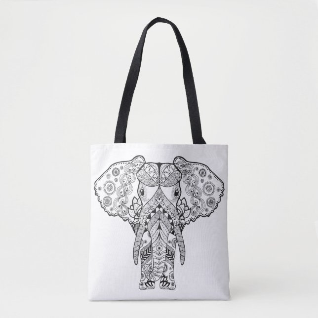 Art-Elefant 2 Tasche (Vorderseite)