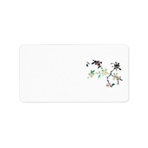 ART ET DESIGN ÉTIQUETTE DE ADRESSE