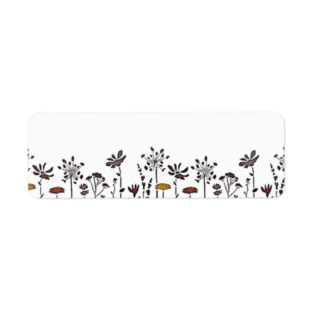 ART ET DESIGN ÉTIQUETTE DE ADRESSE (Devant)