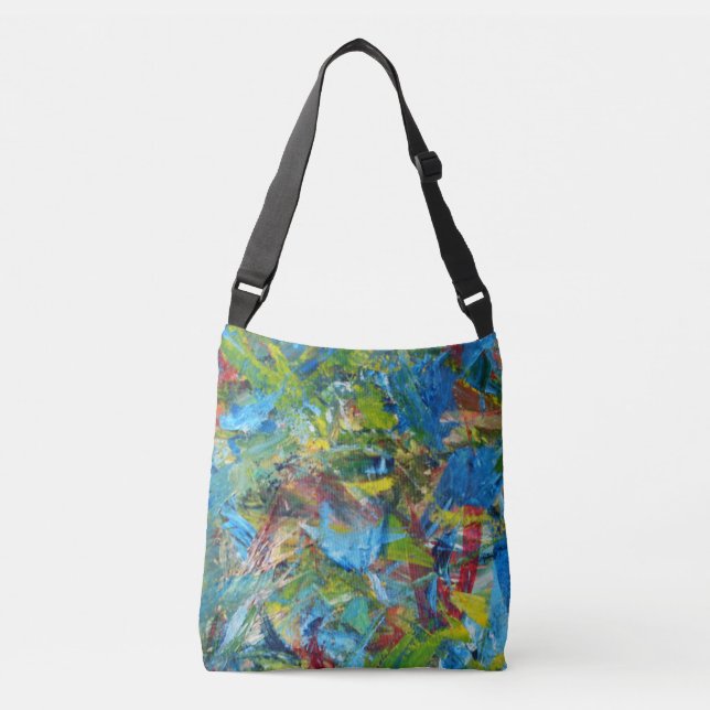 Art Exhibit Bag Tragetaschen Mit Langen Trägern (Vorderseite)