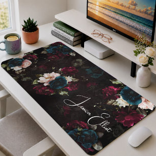 Art floral dramatique rose Bourgogne