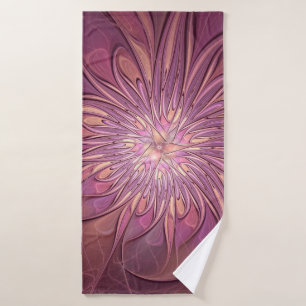 Art floral fractal moderne abstrait couleurs de ba