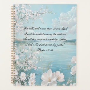 Art floral mural de verset biblique personnalisé