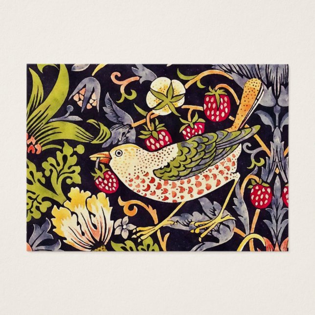 Art floral Nouveau de voleur de fraise de William (Devant)