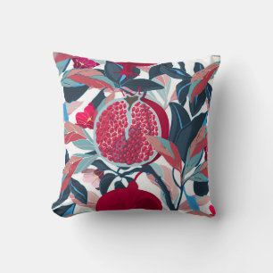 Art Floral Pomegranate Tree Muster Kissen